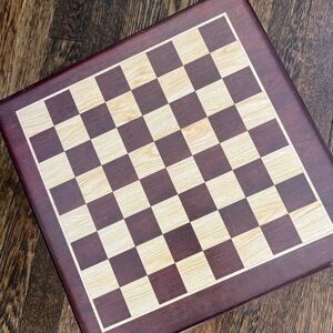 Classic Wooden Board with Multiple Level Games